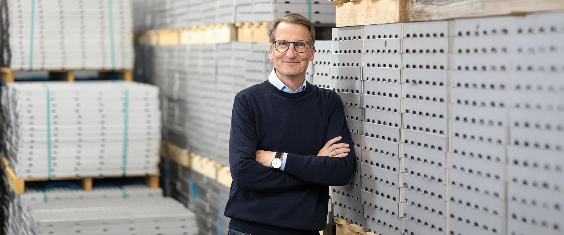 Geschäftsführer des Unternehmens Heute Maschinenfabrik GmbH & Co. KG